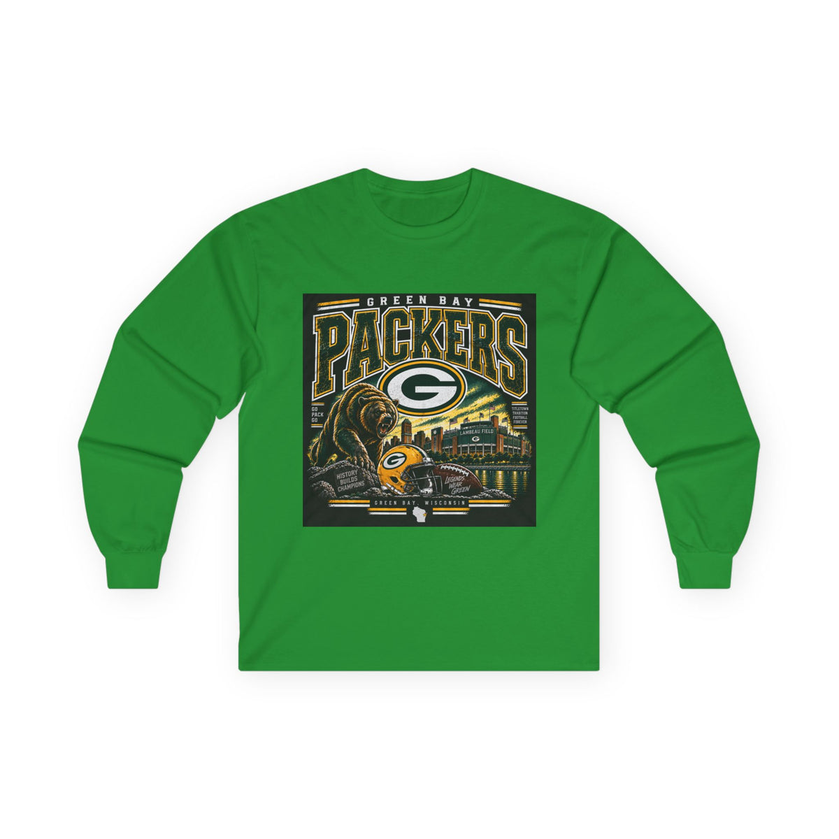 Green Bay Packers Pride - Unisex Ultra Cotton Long Sleeve Tee