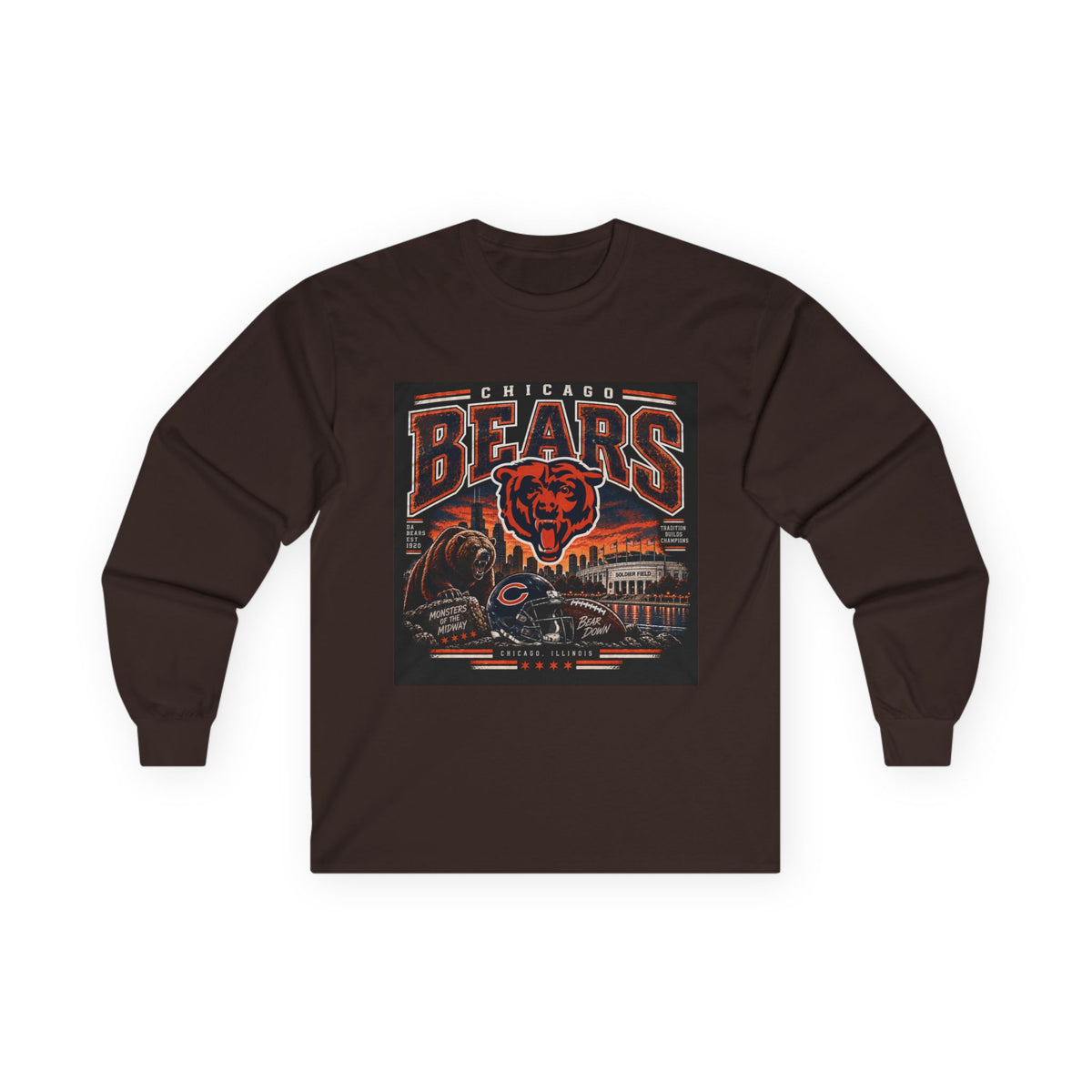 Chicago Bears Pride - Unisex Ultra Cotton Long Sleeve Tee