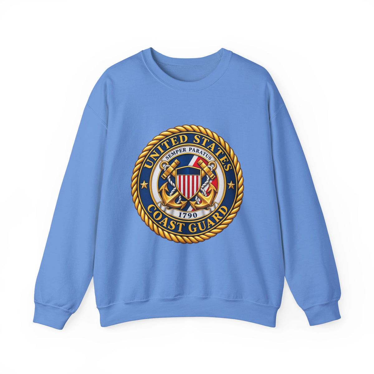 U.S. Coast Guard Emblem - Crewneck Sweatshirt