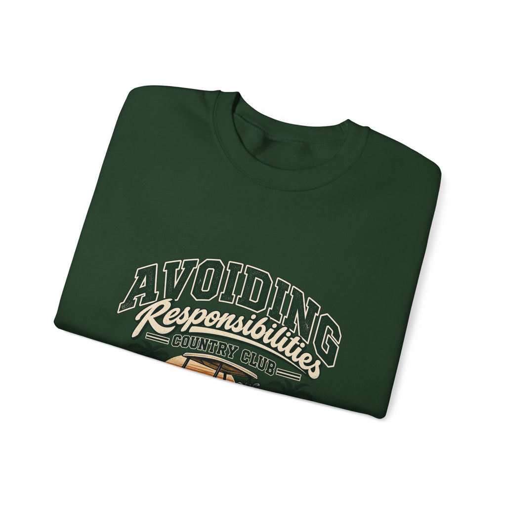 Avoiding Responsibility Country Club - Crewneck Sweatshirt