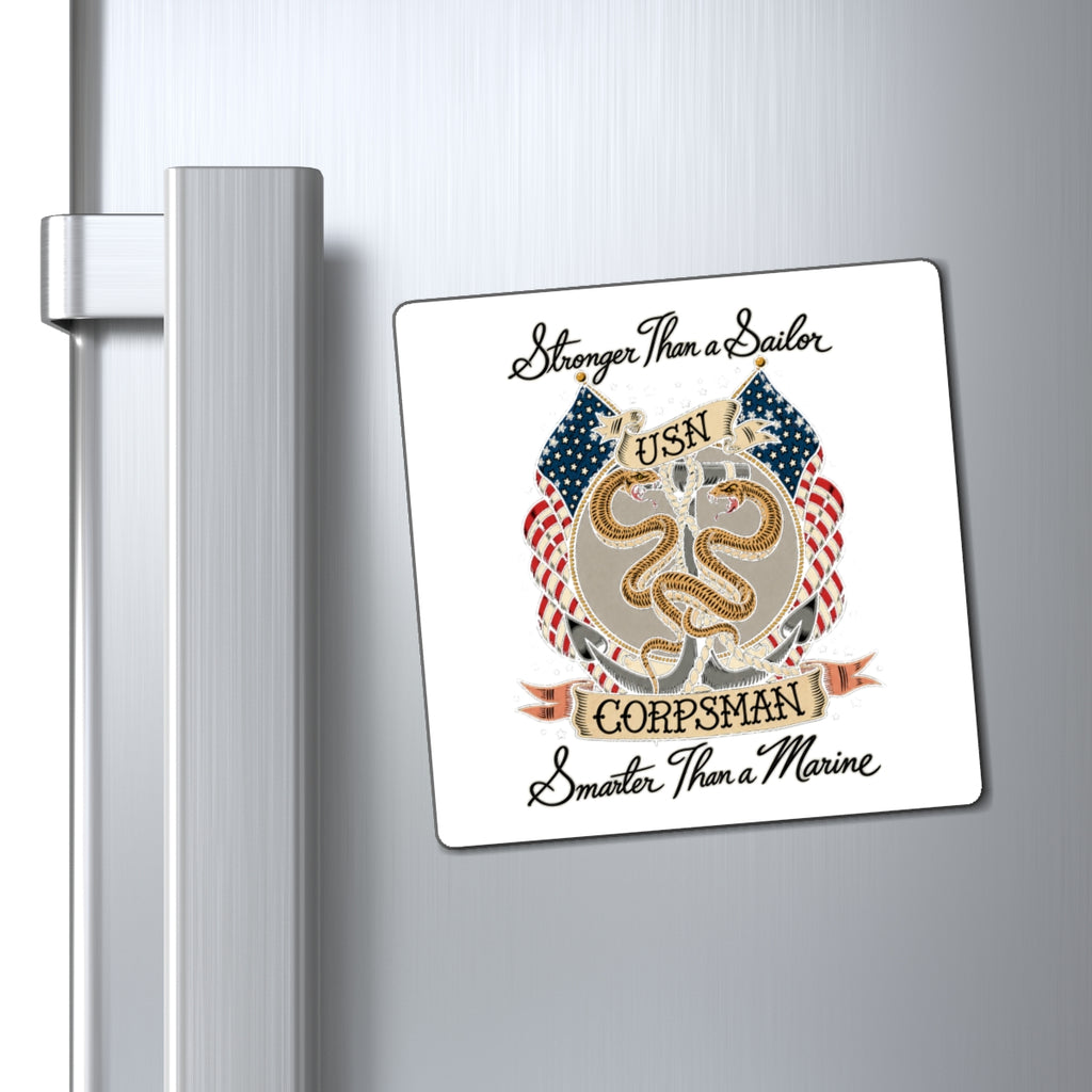 Corpsman Pride Crest - Magnet