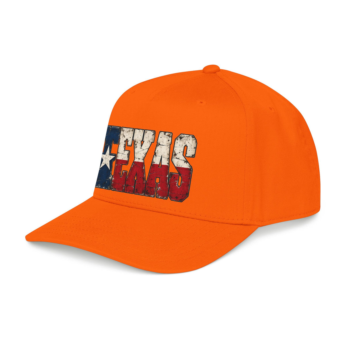 Texas Flag Block Letters - OTTO Baseball Hat