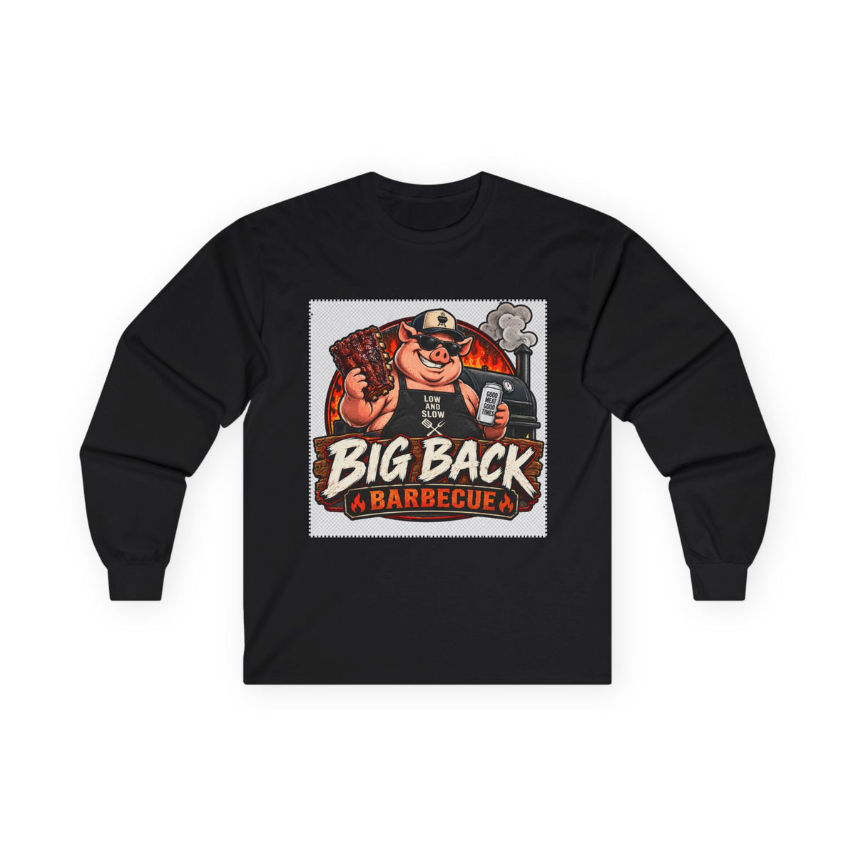 Big Back Barbecue - Unisex Ultra Cotton Long Sleeve Tee