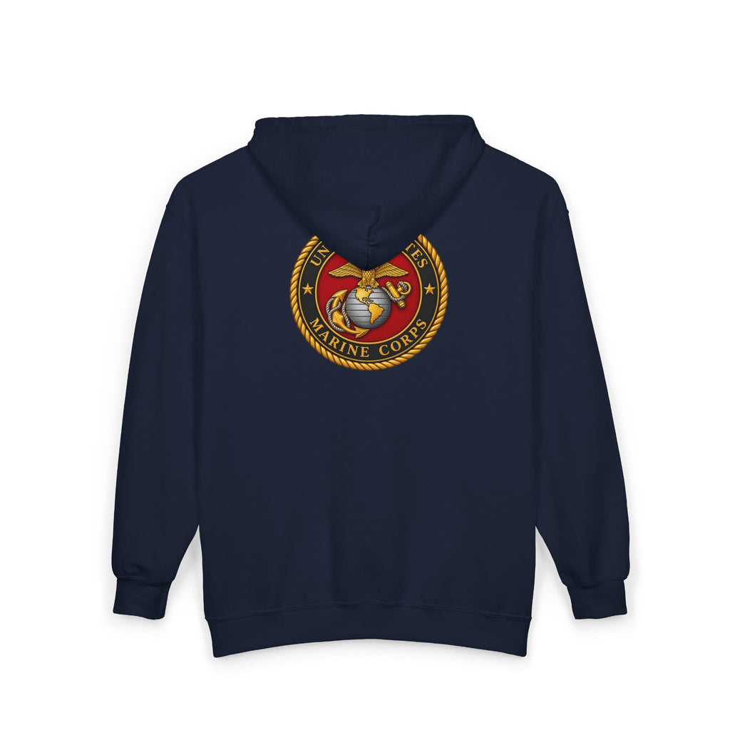 U.S. Marine Corps Emblem - Full-Zip Hooded Sweatshirt