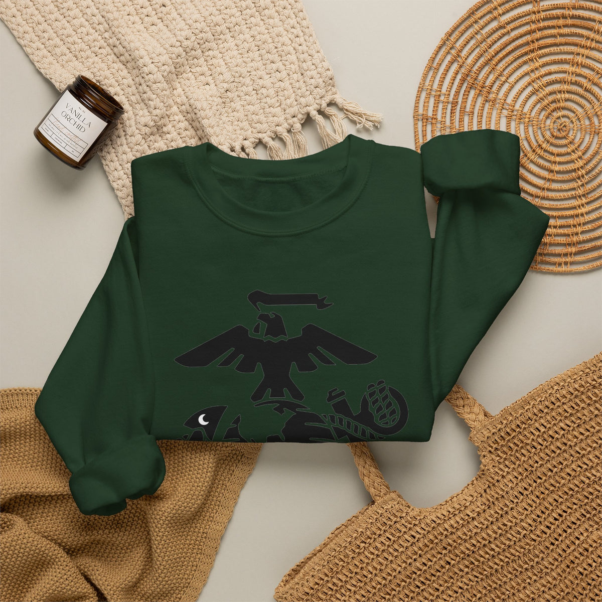 Semper Fi Emblem - Crewneck Sweatshirt