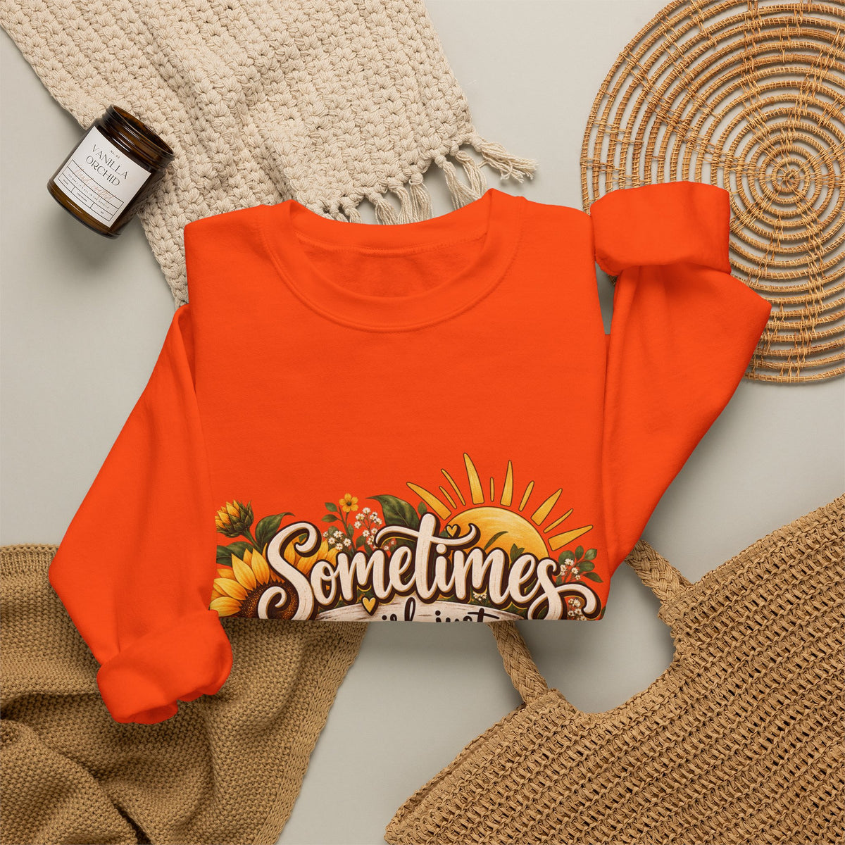 Sunshine Motivation Tee - Crewneck Sweatshirt