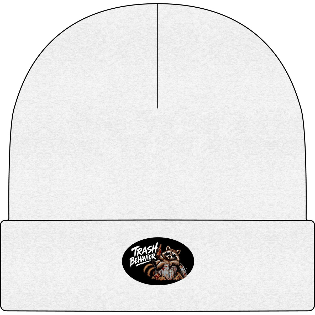Trash Panda Breakout - AS Colour 1107 Cuff Beanie
