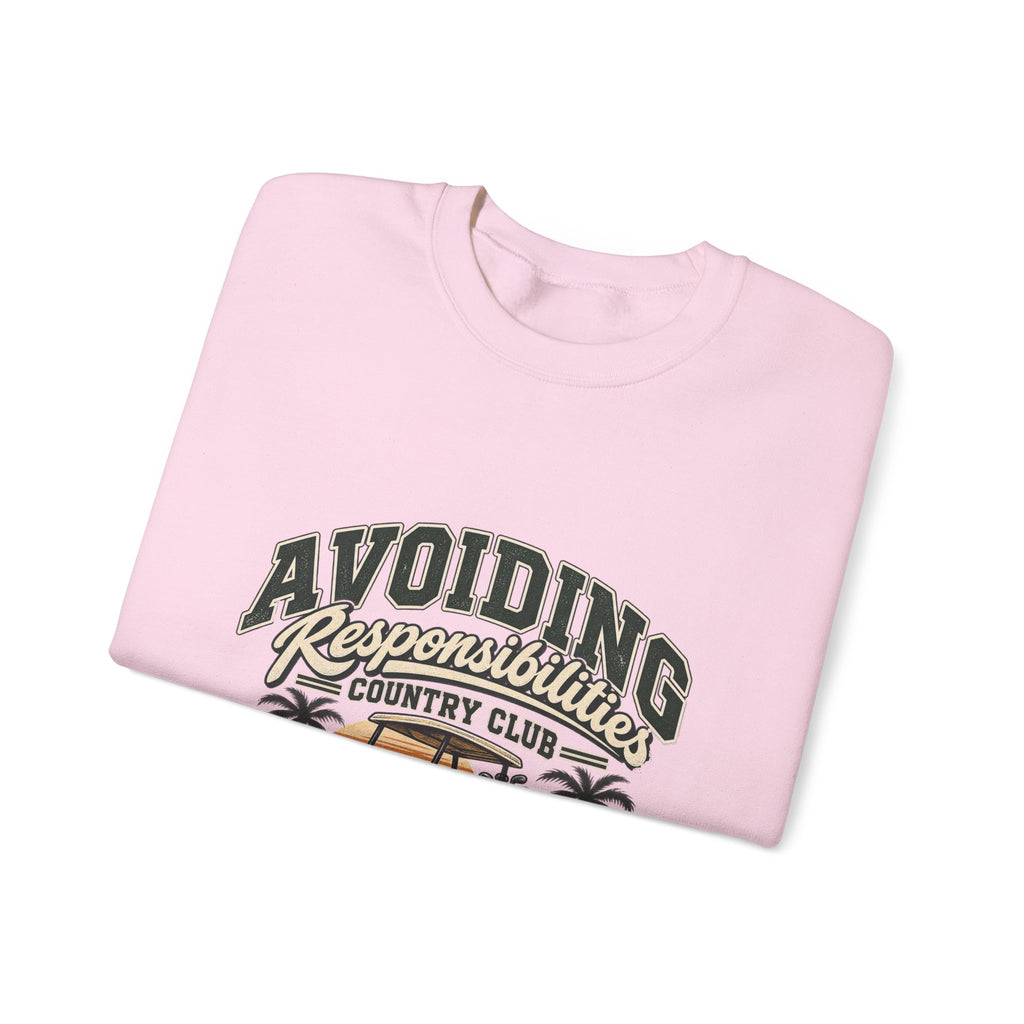 Avoiding Responsibility Country Club - Crewneck Sweatshirt
