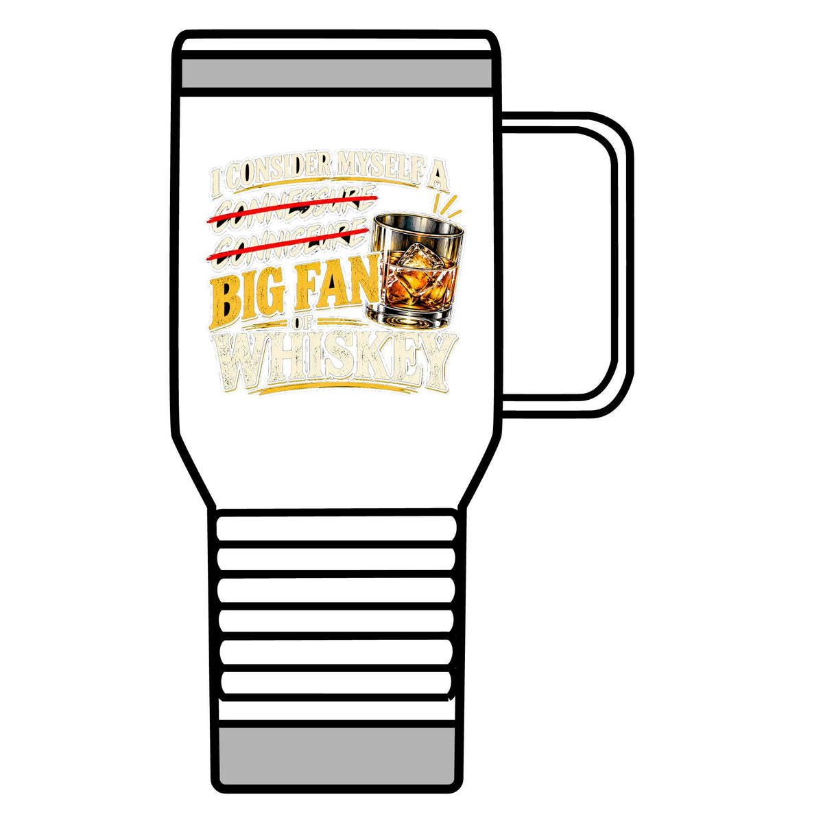 Big Fan of Whiskey - 20oz Insulated Mug