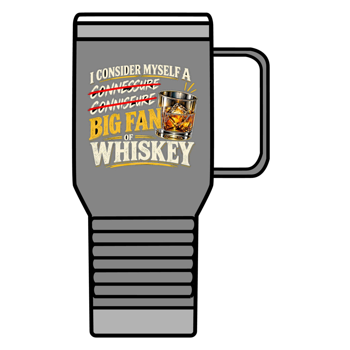 Big Fan of Whiskey - 20oz Insulated Mug