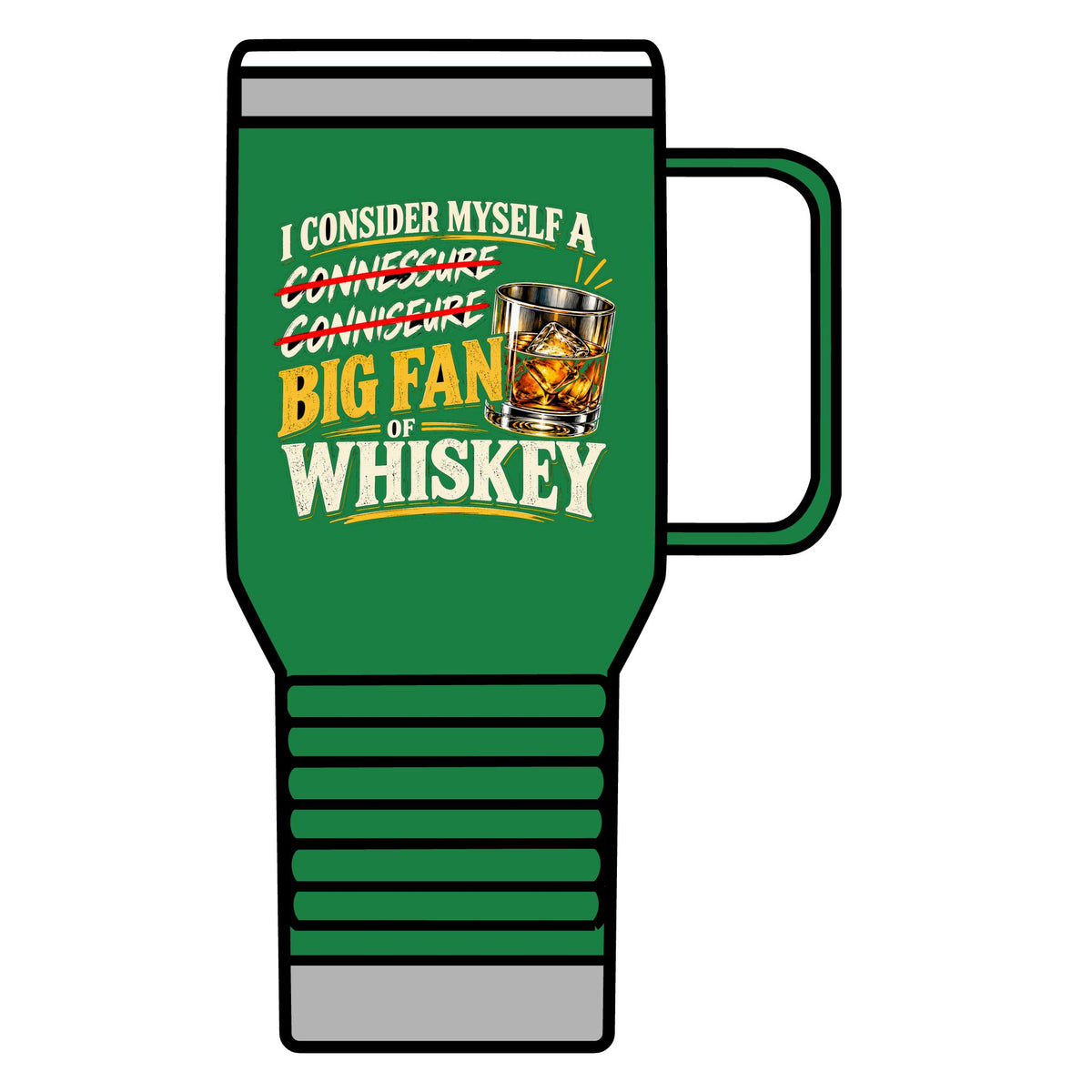 Big Fan of Whiskey - 20oz Insulated Mug