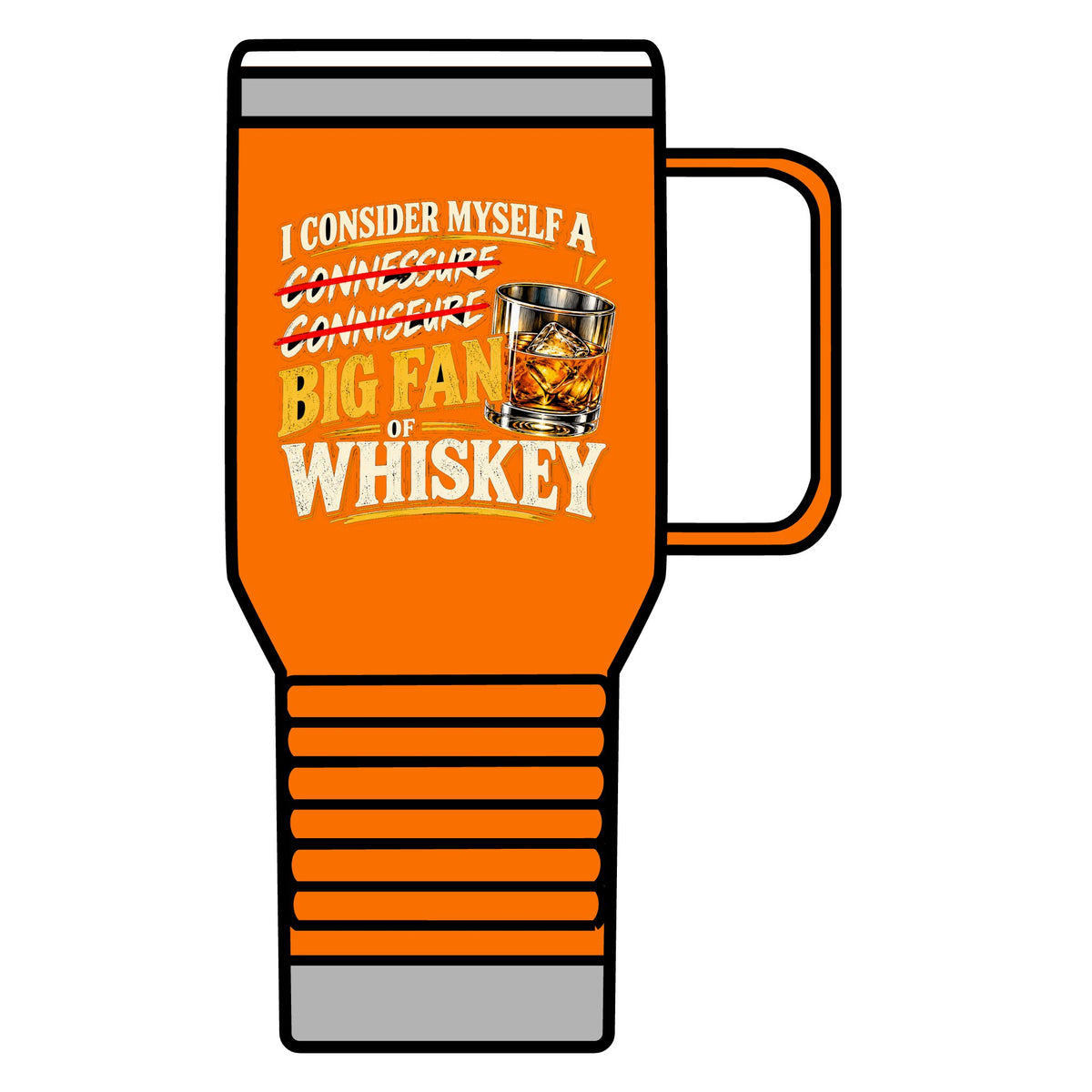 Big Fan of Whiskey - 20oz Insulated Mug
