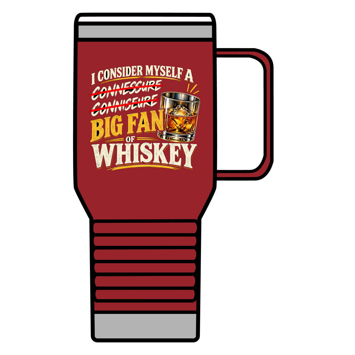 Big Fan of Whiskey - 20oz Insulated Mug