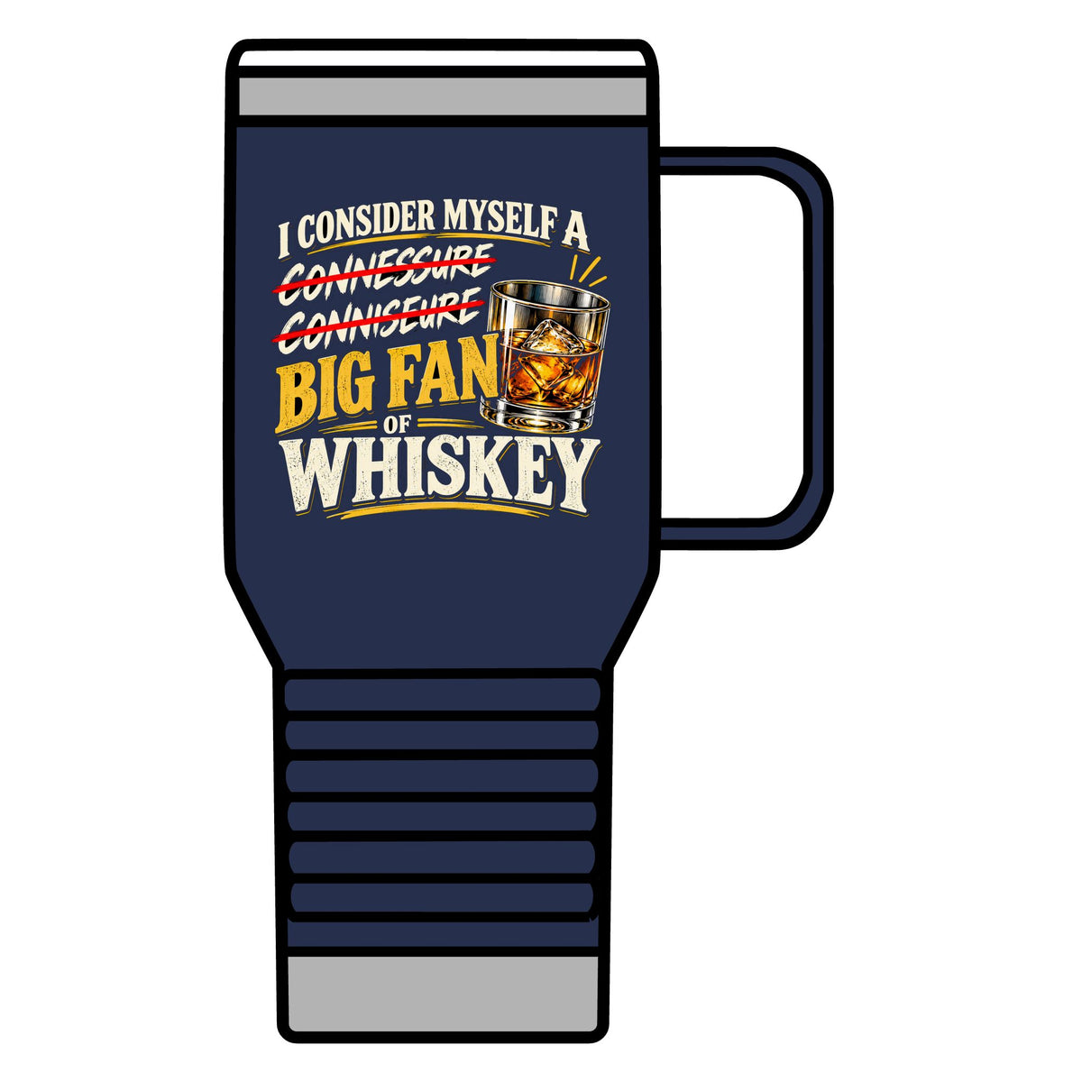 Big Fan of Whiskey - 20oz Insulated Mug