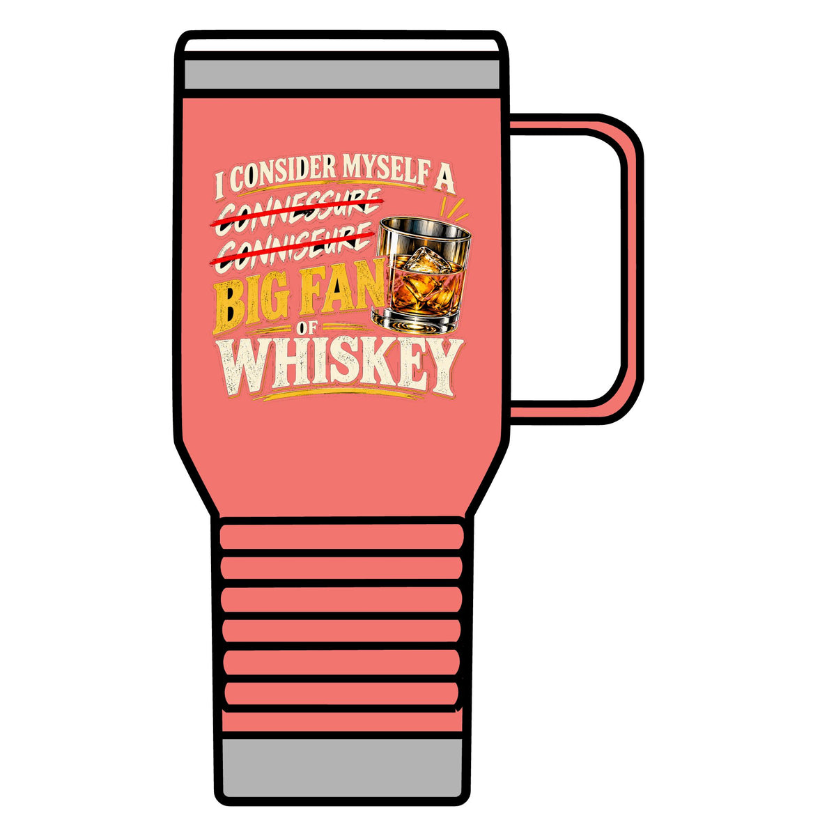 Big Fan of Whiskey - 20oz Insulated Mug