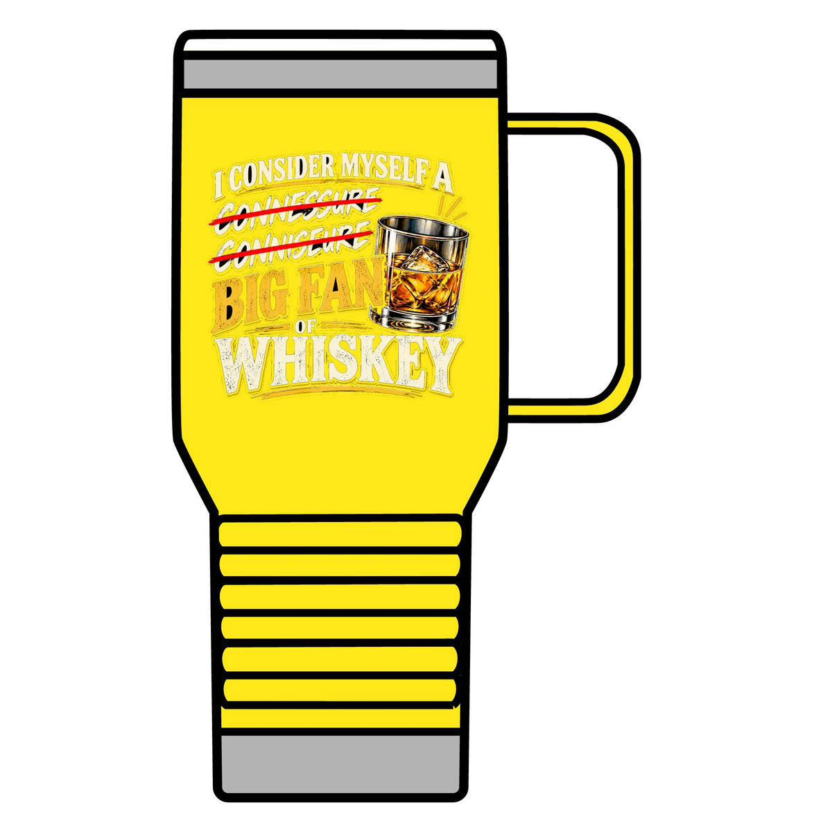 Big Fan of Whiskey - 20oz Insulated Mug