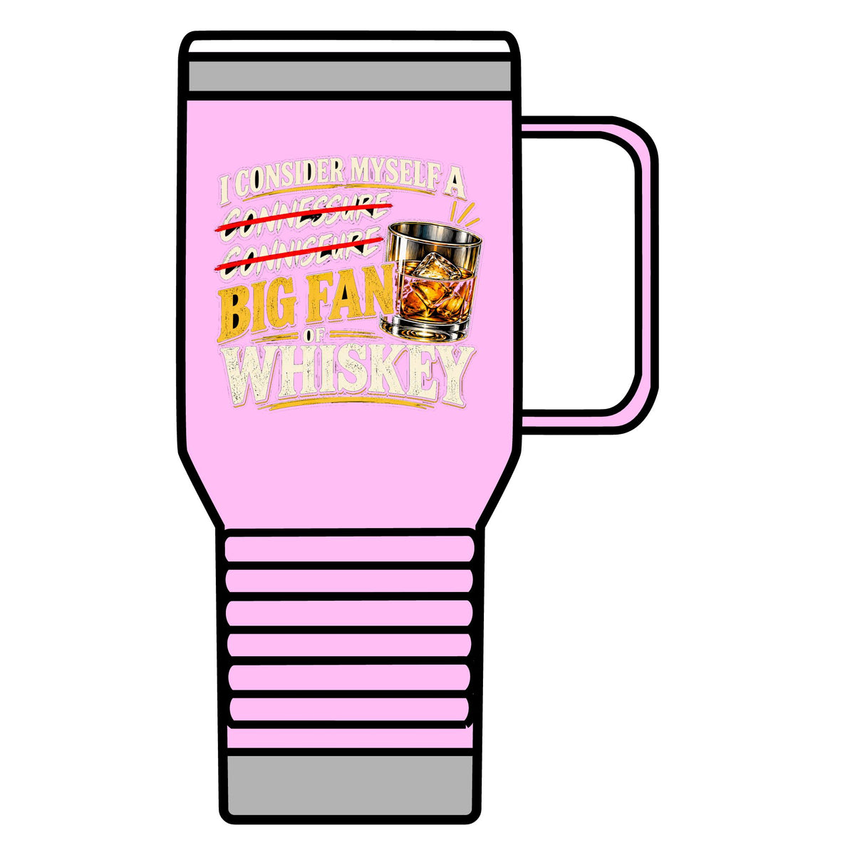 Big Fan of Whiskey - 20oz Insulated Mug
