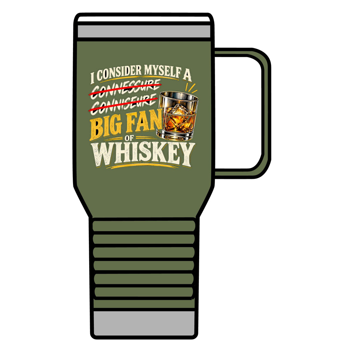 Big Fan of Whiskey - 20oz Insulated Mug