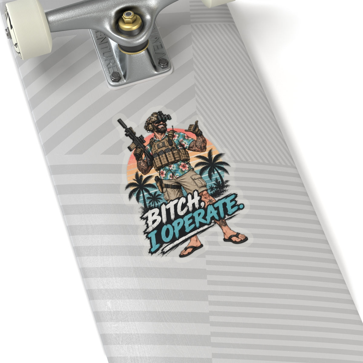 Beach Operator - Kiss-Cut Sticker