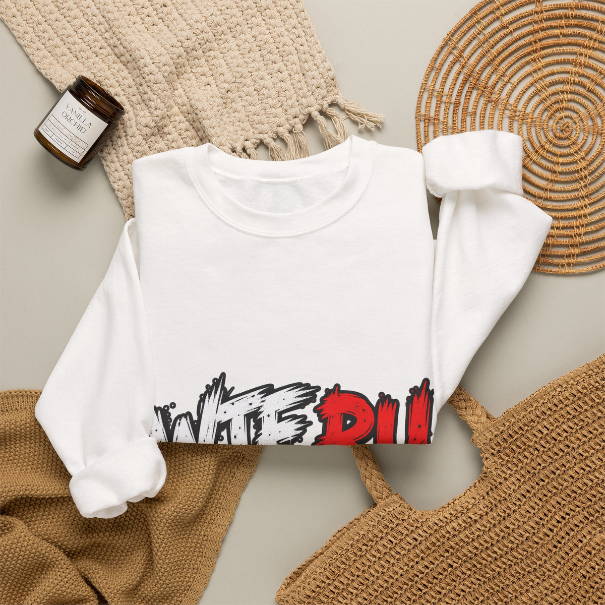 WTF RU LOOKIN AT - Crewneck Sweatshirt