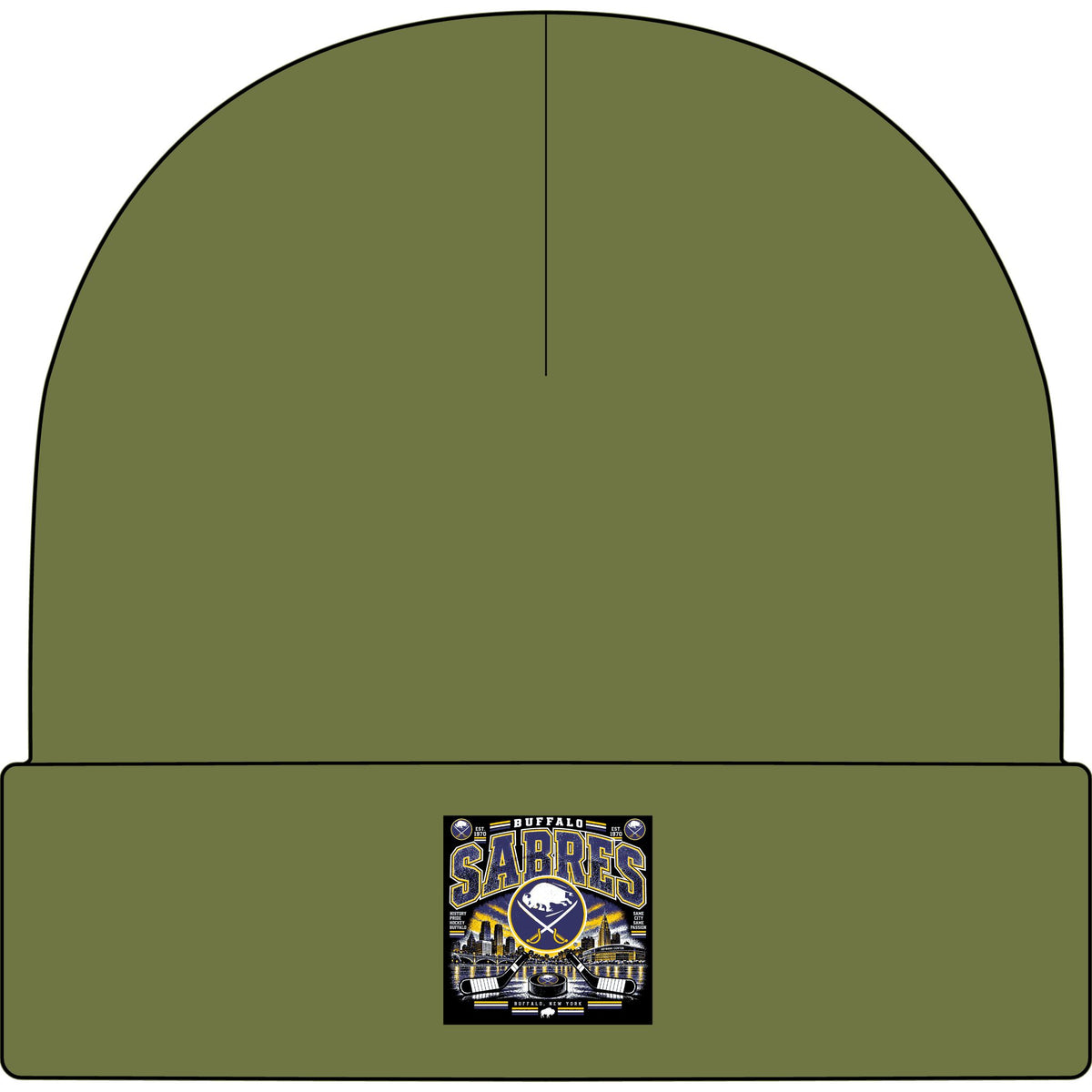 Buffalo Sabres Heritage Shield - AS Colour 1107 Cuff Beanie