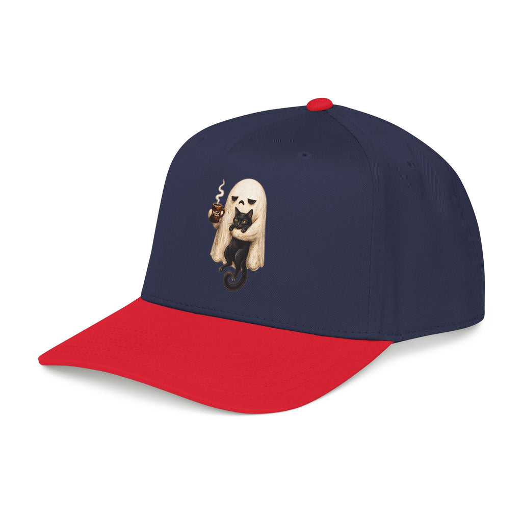 Meh Ghost and Black Cat - OTTO Baseball Hat