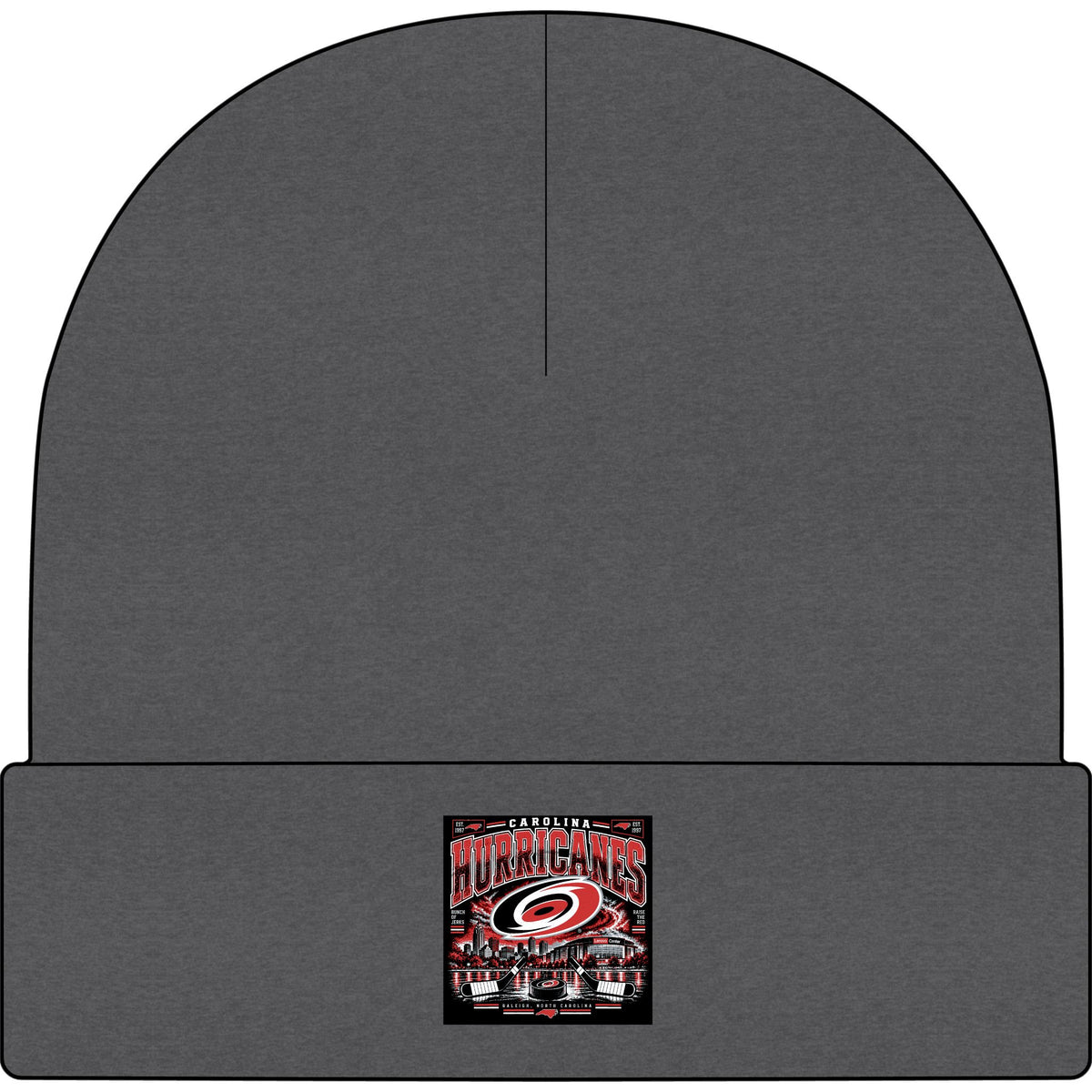 Carolina Hurricanes Skyline - AS Colour 1107 Cuff Beanie