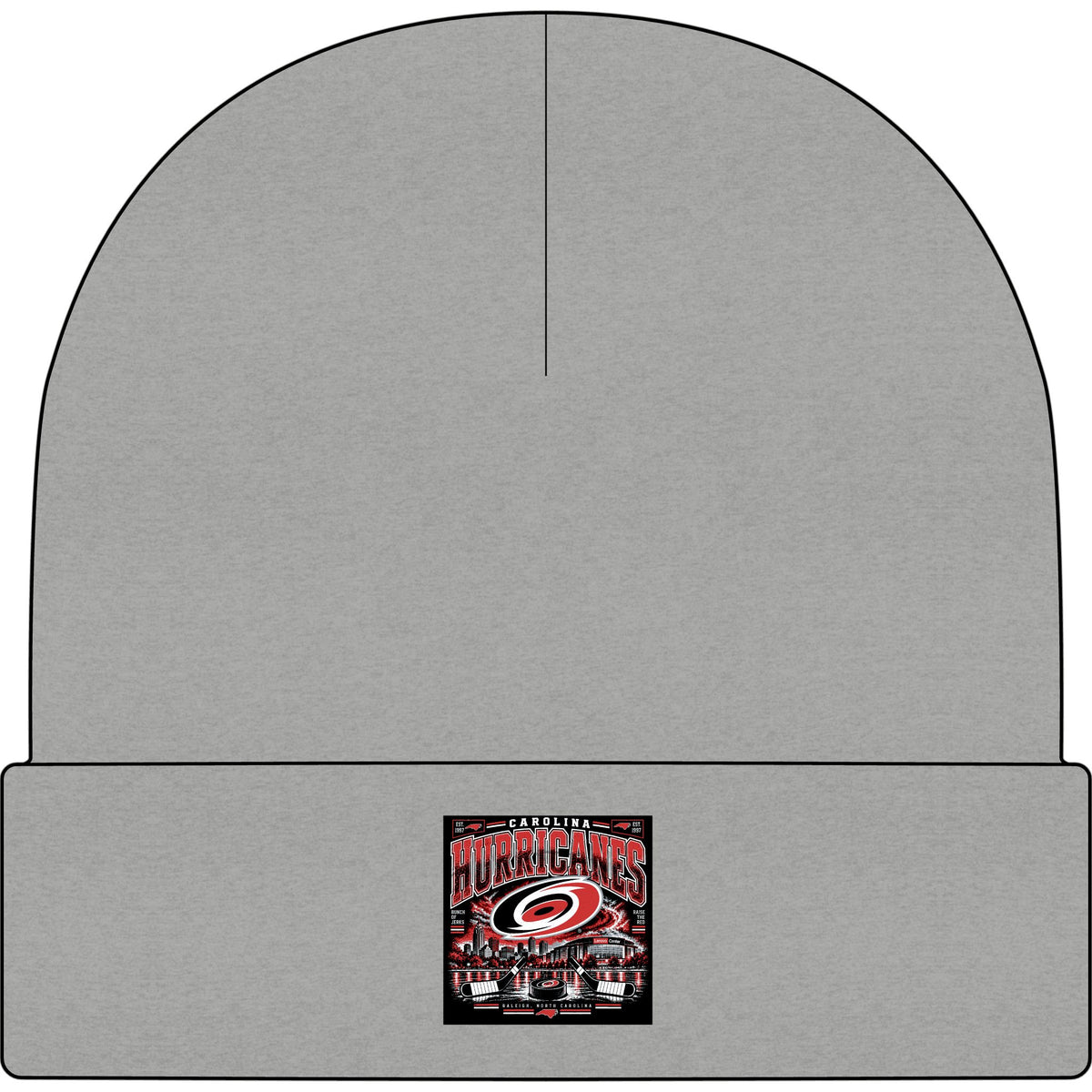 Carolina Hurricanes Skyline - AS Colour 1107 Cuff Beanie