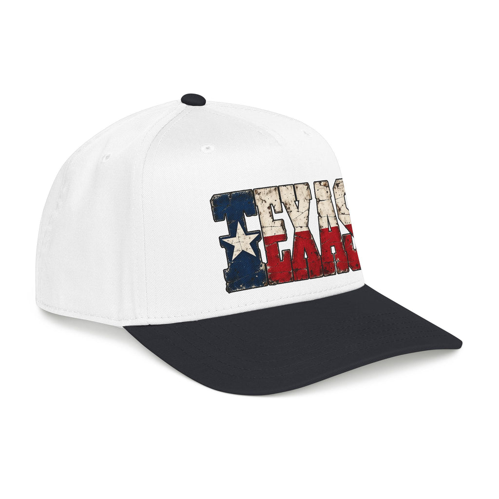 Texas Flag Block Letters - OTTO Baseball Hat