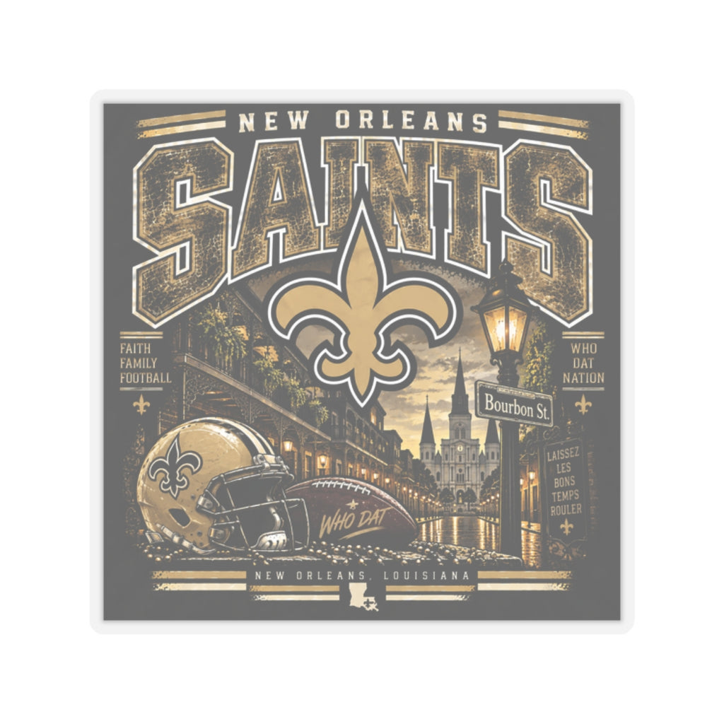 New Orleans Saints - Kiss-Cut Sticker