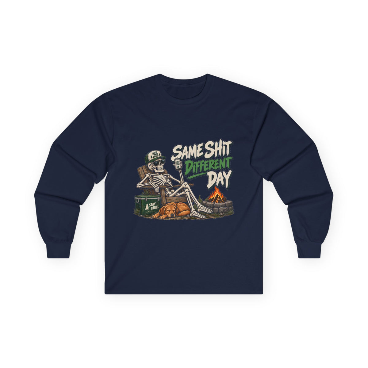 Same Shit Different Day - Unisex Ultra Cotton Long Sleeve Tee