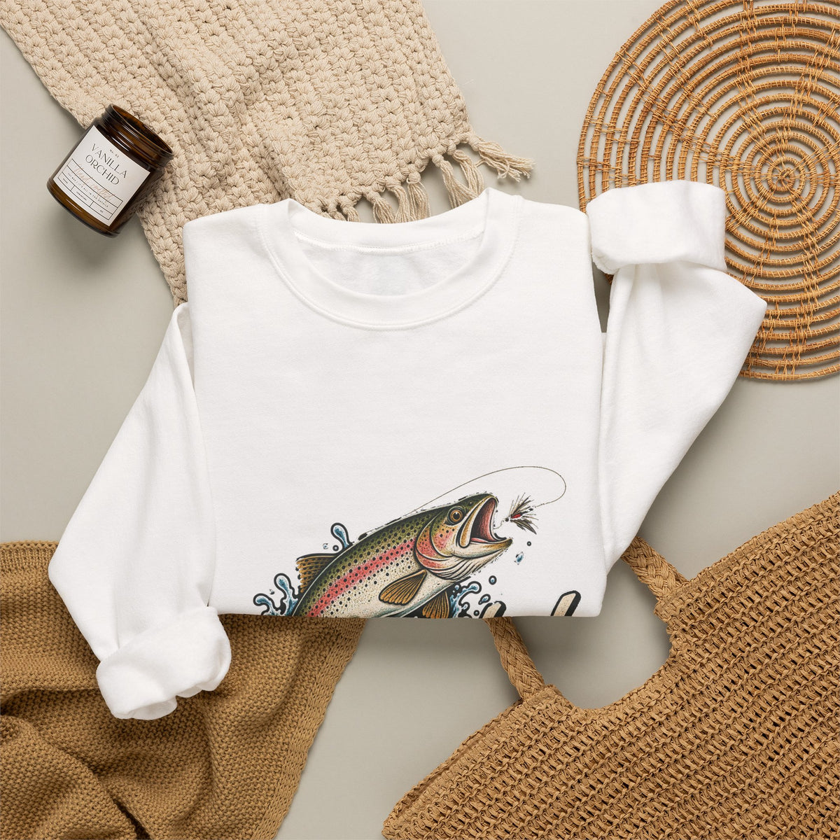 Hooked on Good Times - Crewneck Sweatshirt