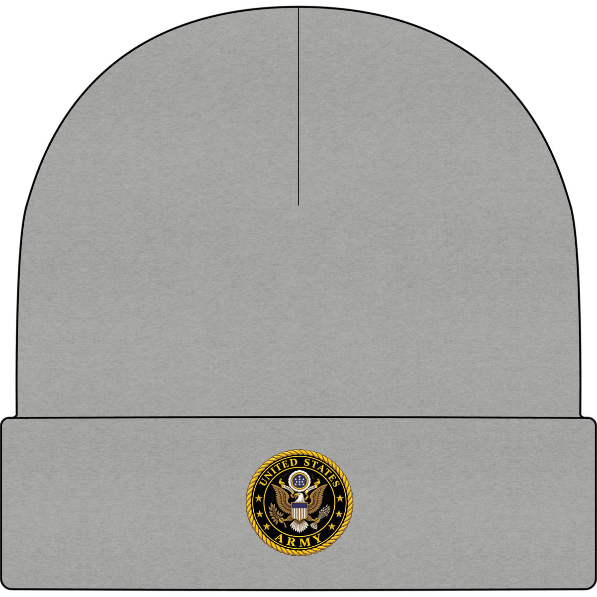 U.S. Army Emblem - AS Colour 1107 Cuff Beanie