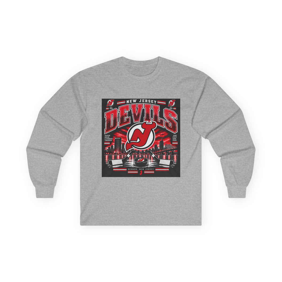 New Jersey Devils - Unisex Ultra Cotton Long Sleeve Tee