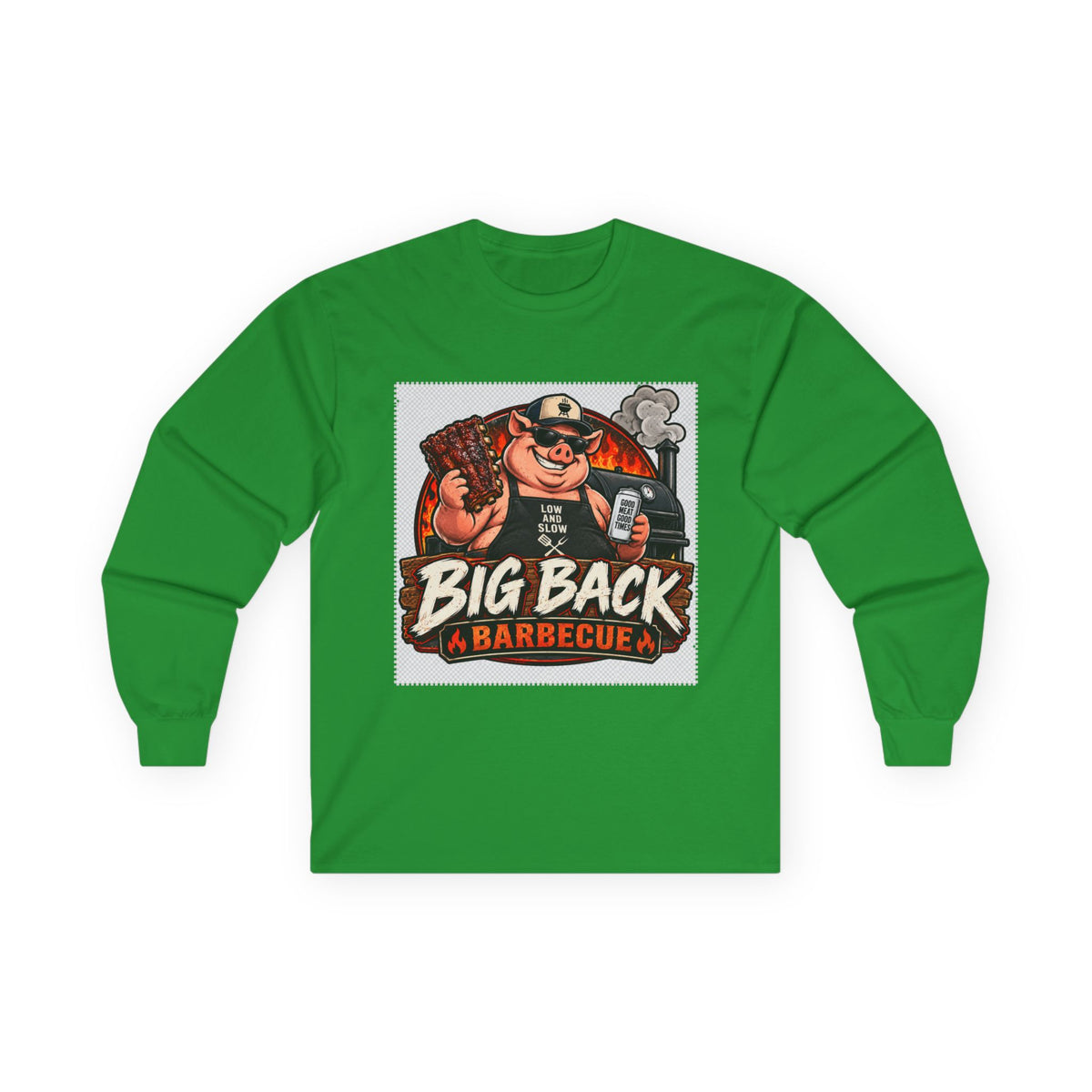 Big Back Barbecue - Unisex Ultra Cotton Long Sleeve Tee