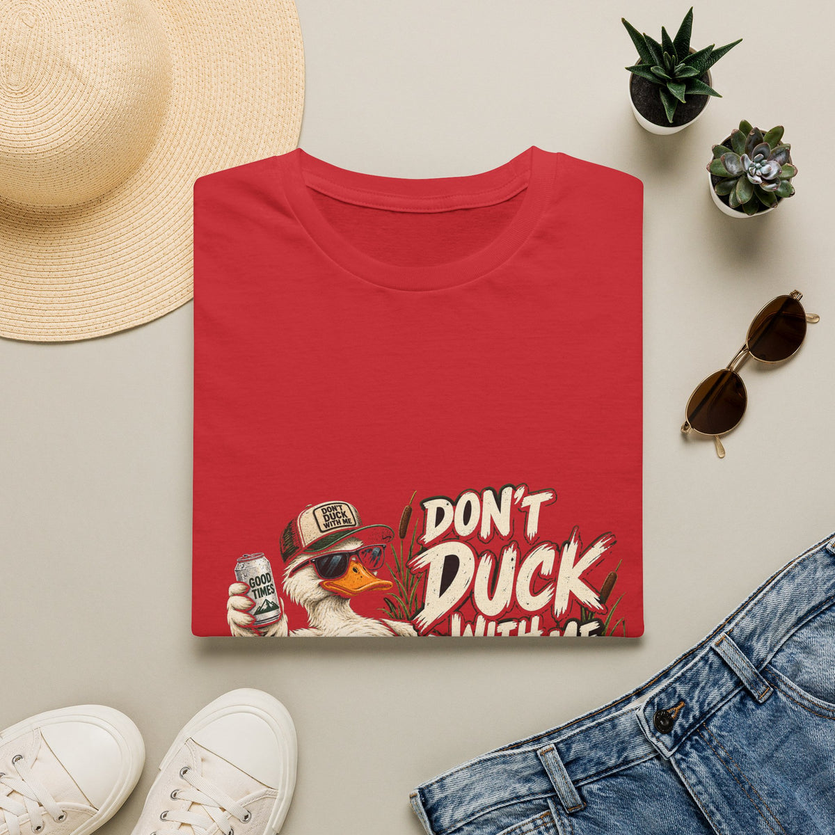 Duck With Me Camo - Classic Tee