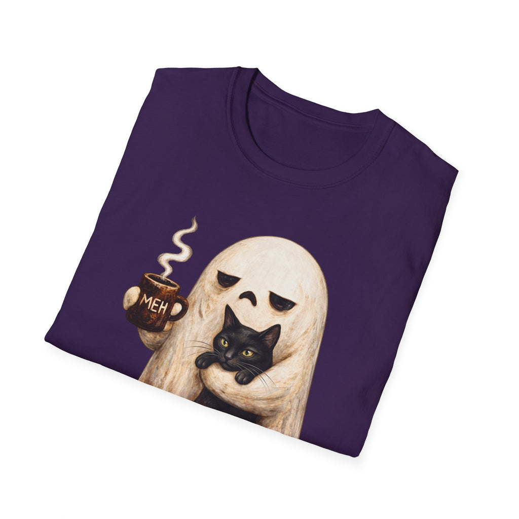 Meh Ghost and Black Cat - Classic Tee