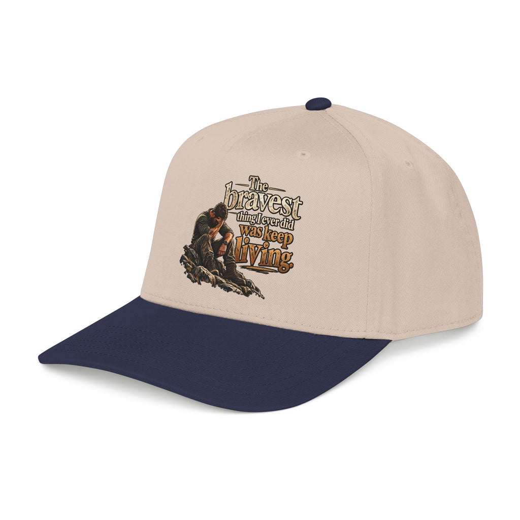 The Bravest Thing I Ever Did Was Keep Living - OTTO Baseball Hat
