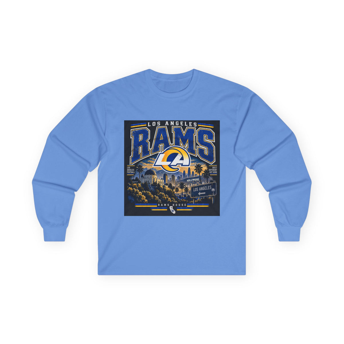 LA Rams House Pride - Unisex Ultra Cotton Long Sleeve Tee