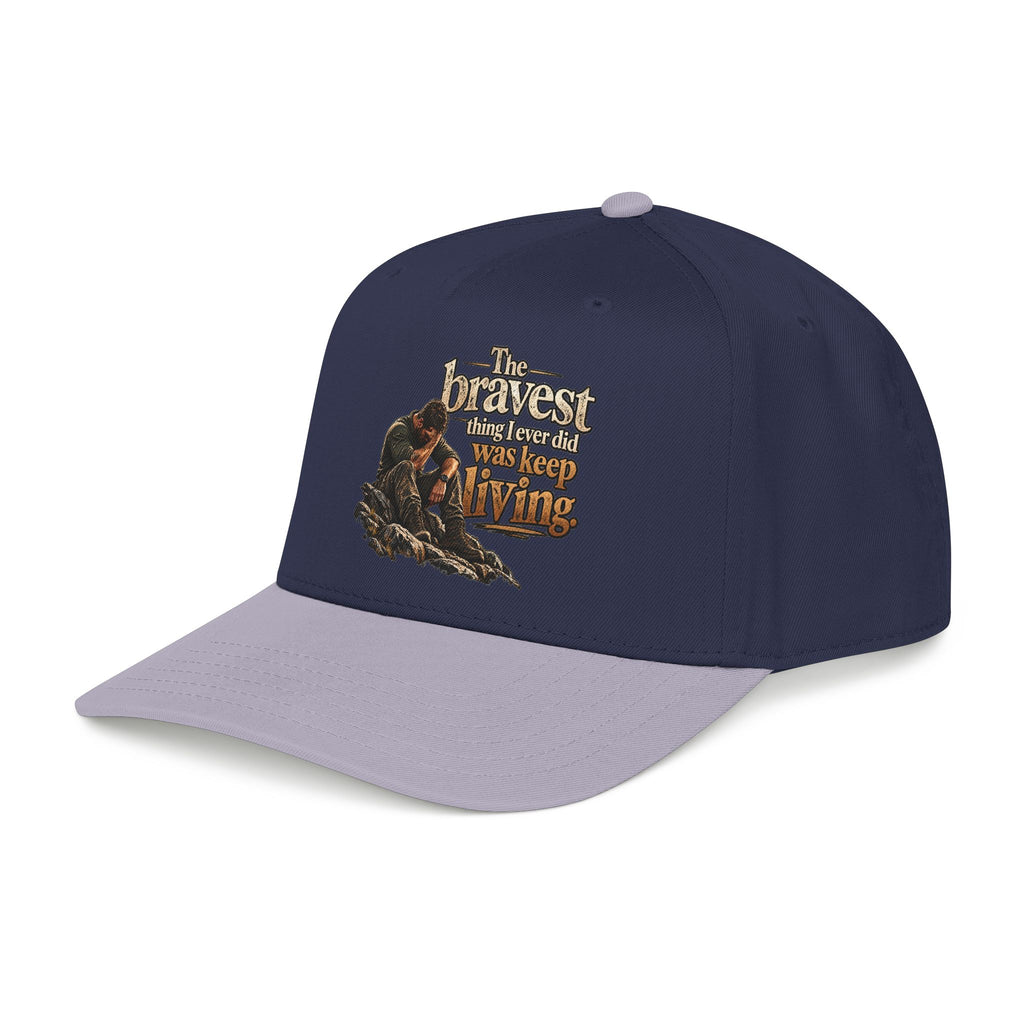 The Bravest Thing I Ever Did Was Keep Living - OTTO Baseball Hat