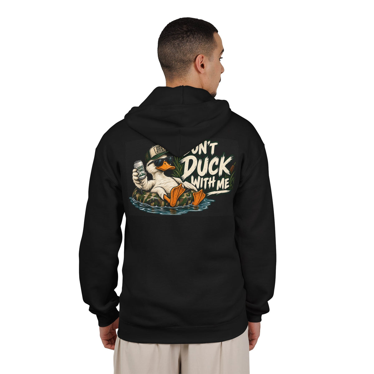 Duck With Me Camo - Full-Zip Hooded Sweatshirt