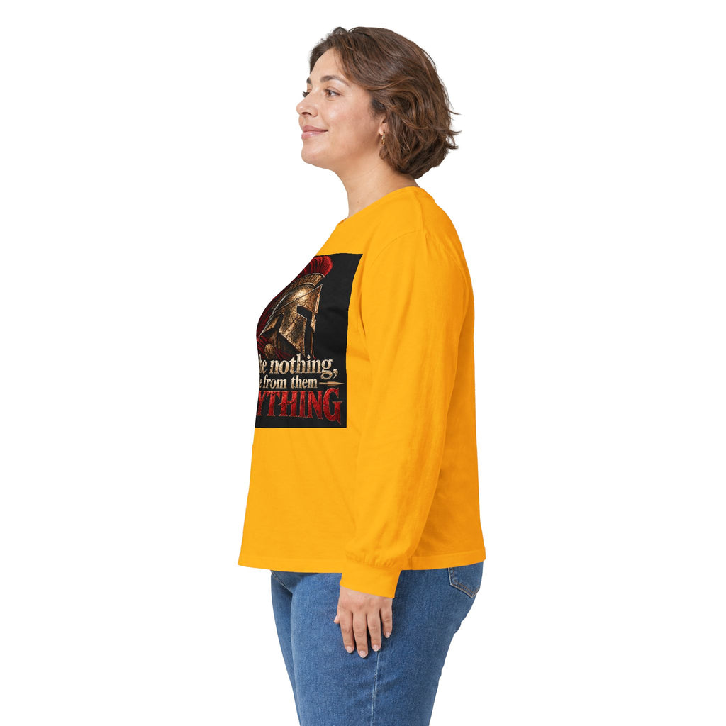 Spartan Helmet - Take Everything - Unisex Ultra Cotton Long Sleeve Tee