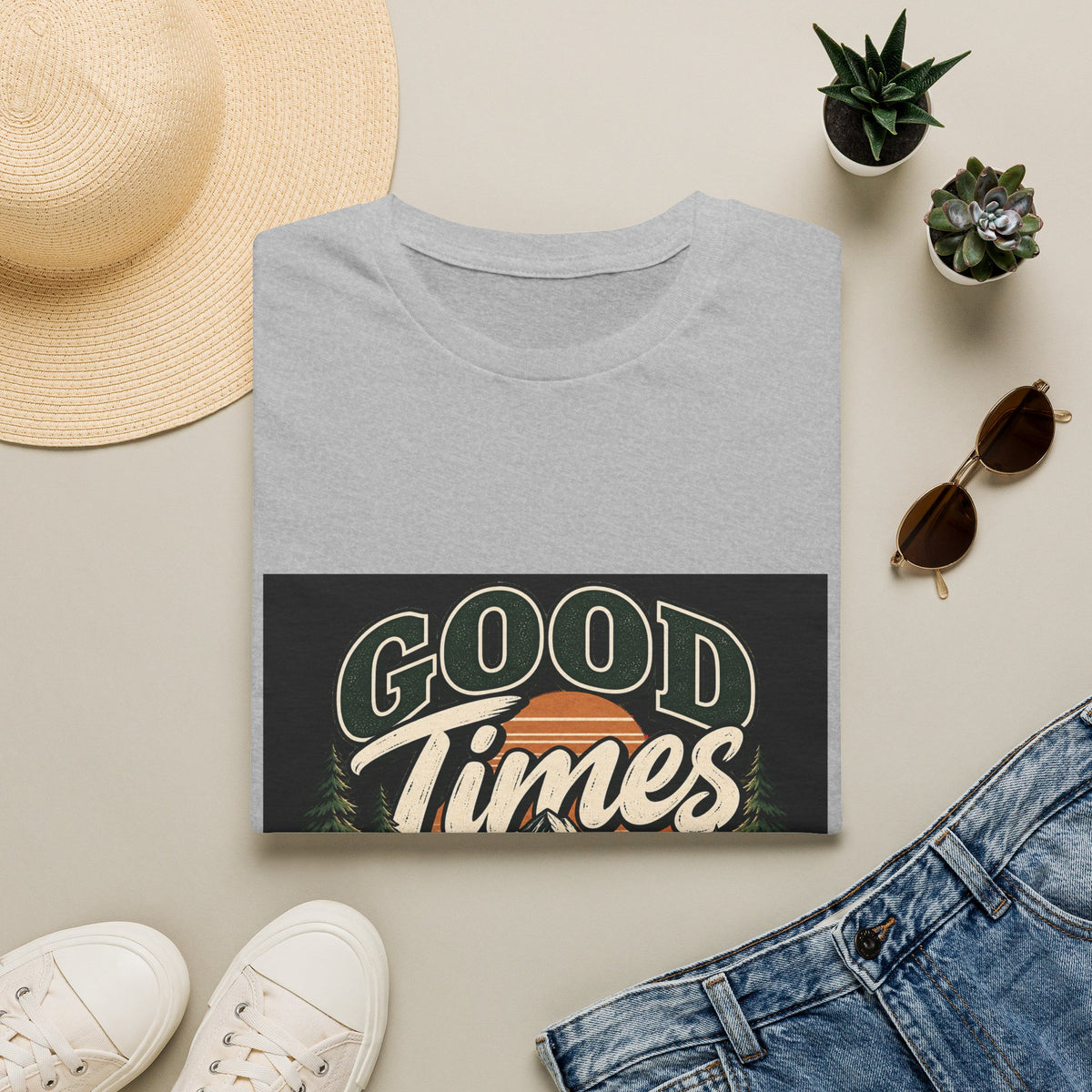 Good Times Questionable Decisions - Classic Tee