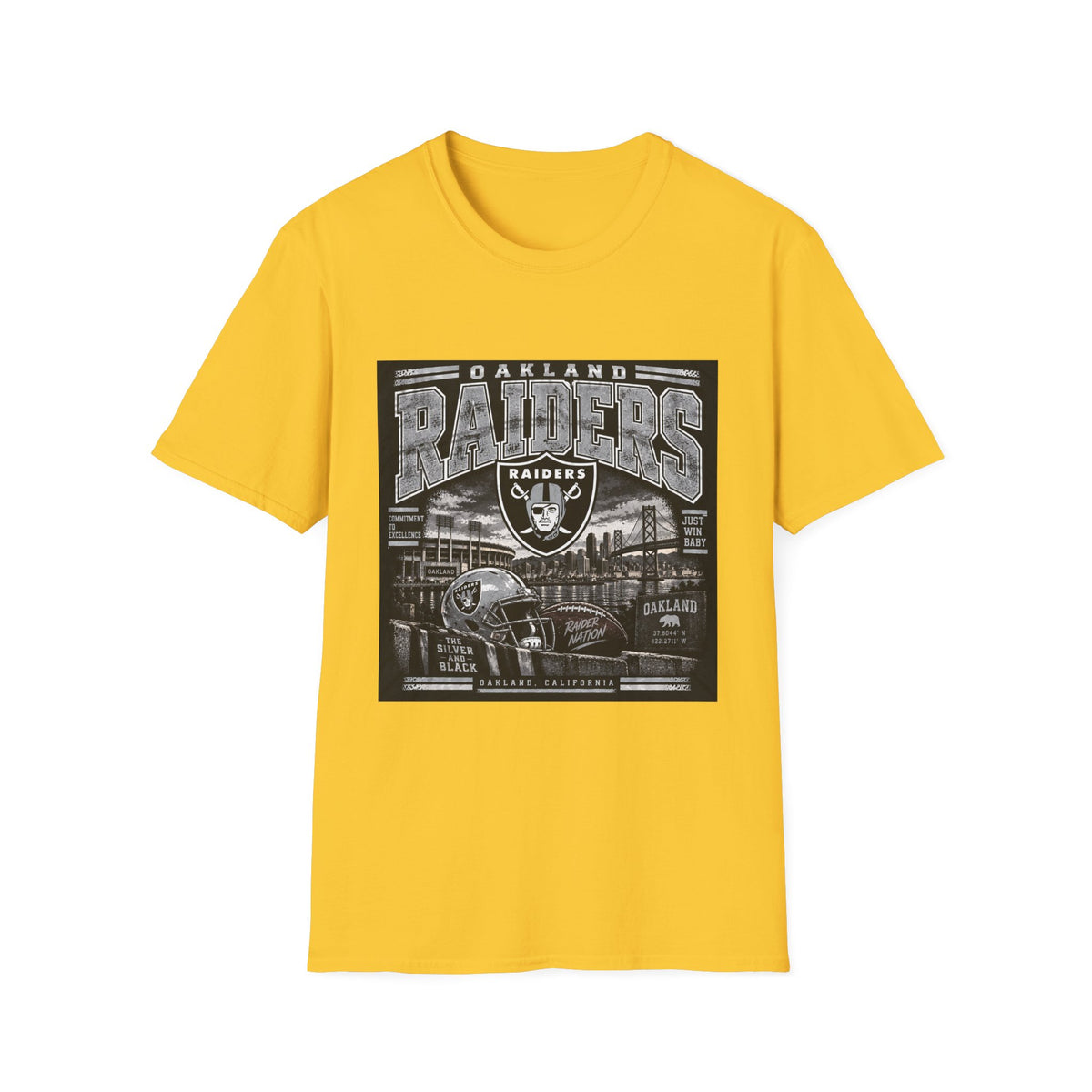 Oakland Raiders Black Heritage - Classic Tee