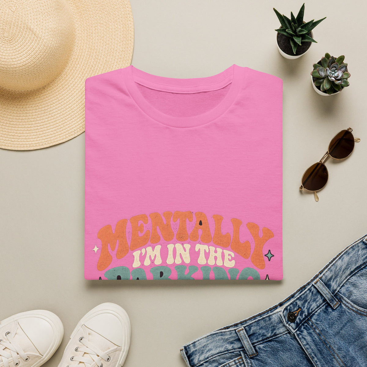 Secretly Plotting Dark Parking - Classic Tee