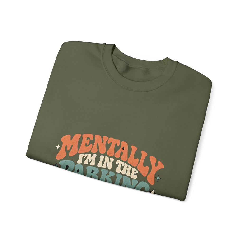 Secretly Plotting Dark Parking - Crewneck Sweatshirt