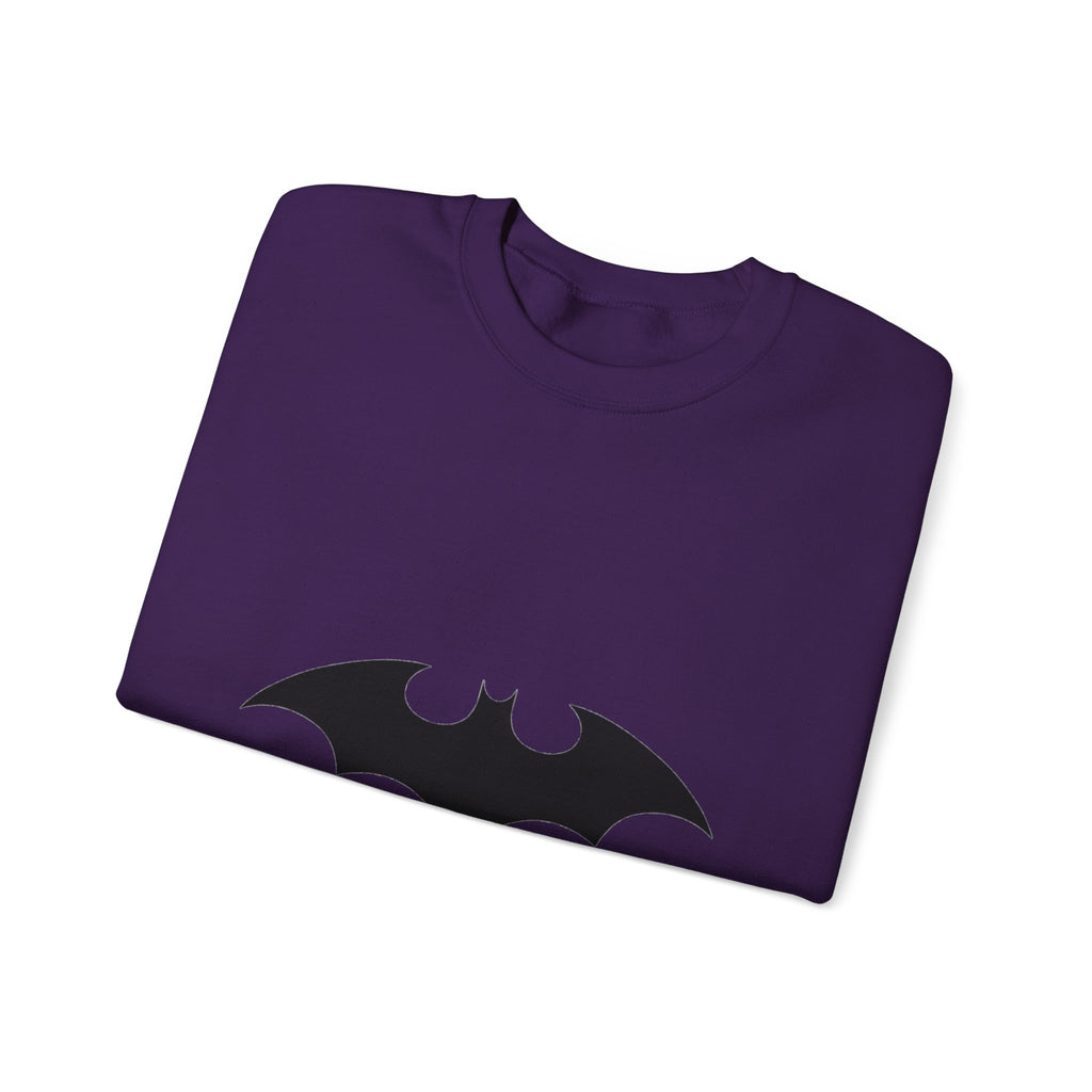 Midnight Bat Emblem - Crewneck Sweatshirt