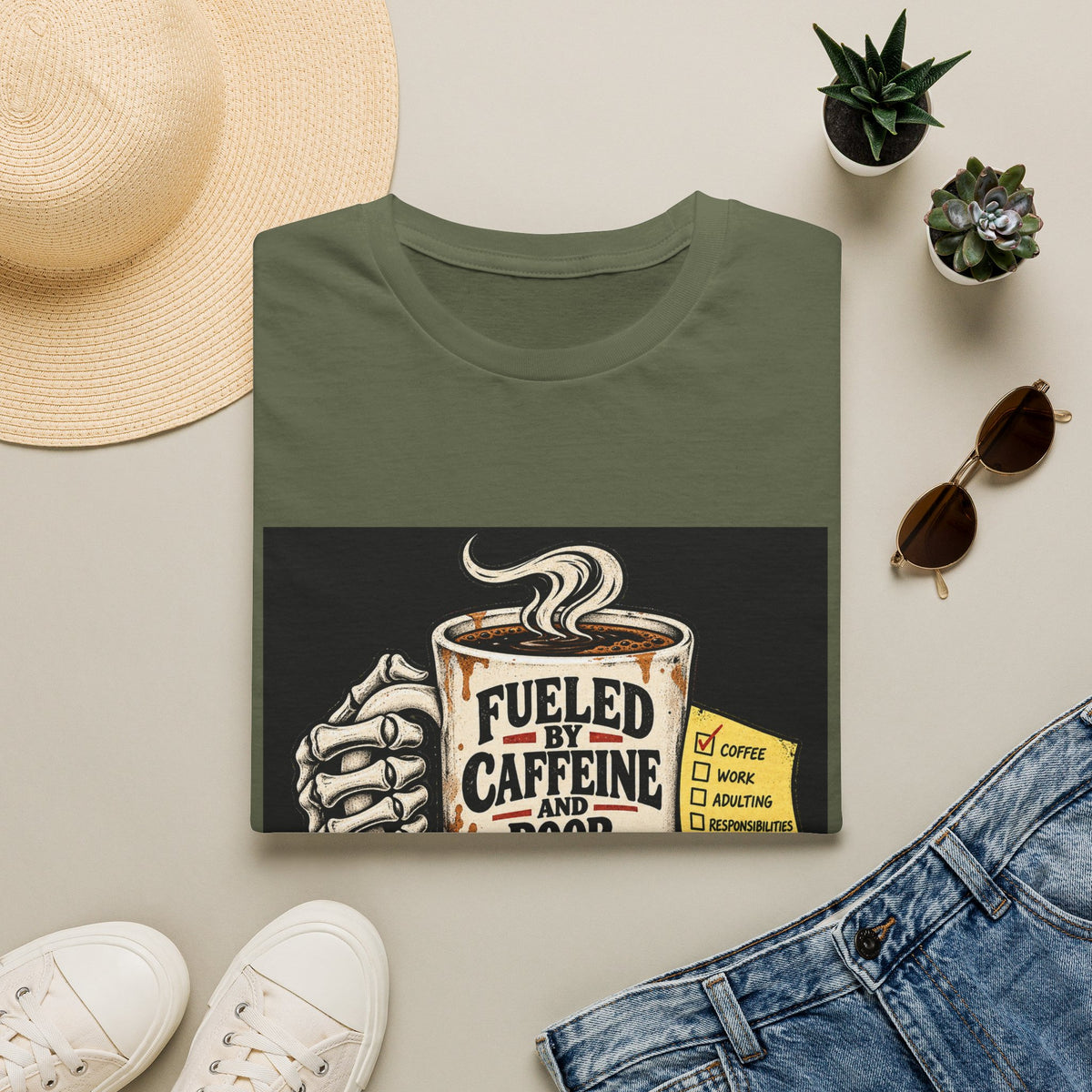 Fueled by Caffeine - Classic Tee