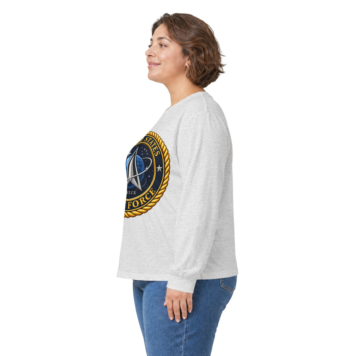 U.S. Space Force Emblem - Unisex Ultra Cotton Long Sleeve Tee