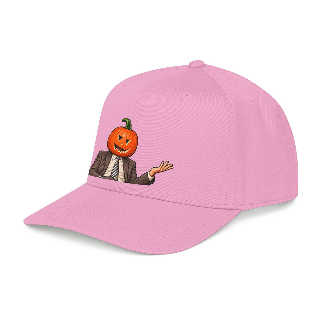 Pumpkin Head Office Cartoon - OTTO Baseball Hat